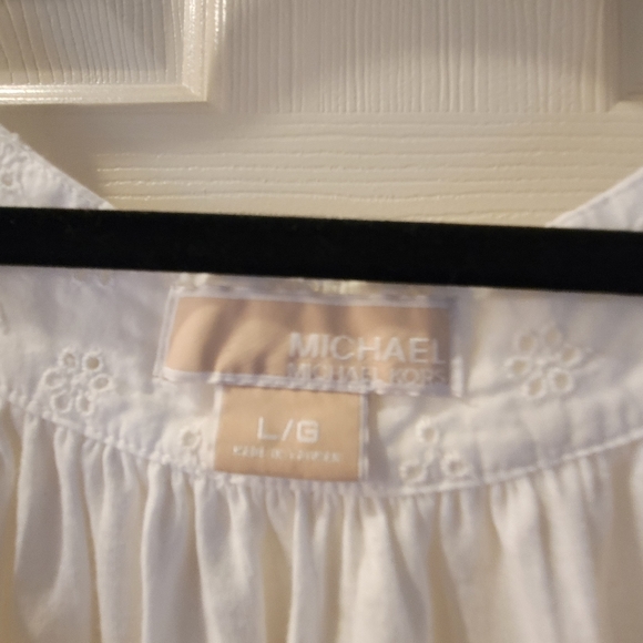 Micheal Kors Cotton halter top Size large - Picture 2 of 5